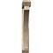 Ekena Millwork Thorton Slat Rough Sawn Bracket w/ Offset Brace, Douglas Fir, 6"W x 42"D x 42"H BKT0604X42X42THR06RDF - alternate 4